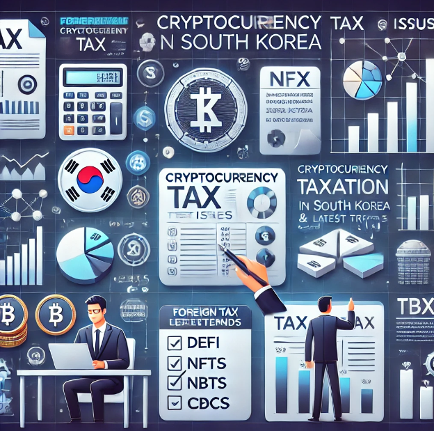 암호화폐 세금관련된 이미지